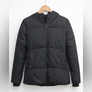 GAP KIDS COLD CONTROL MAX BLACK PUFFER JACKET COAT SIZE MEDIUM